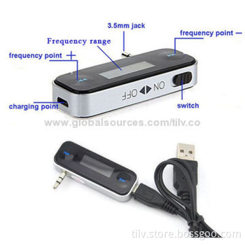 TOP Quality Smart Car FM Transmitter, from China Manufacturer